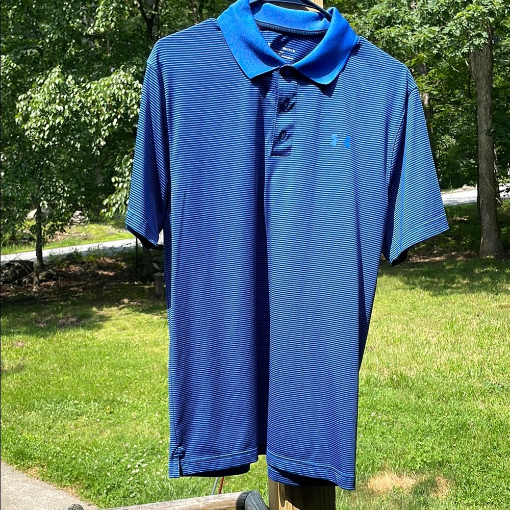 Under Armour Blue Performance Polo Shirt